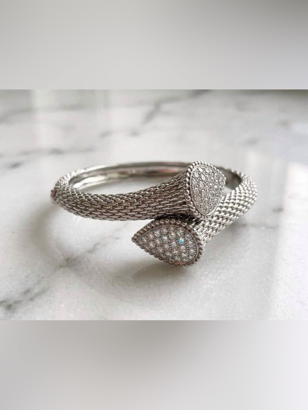 Boucheron 18K Diamond  Bangle
